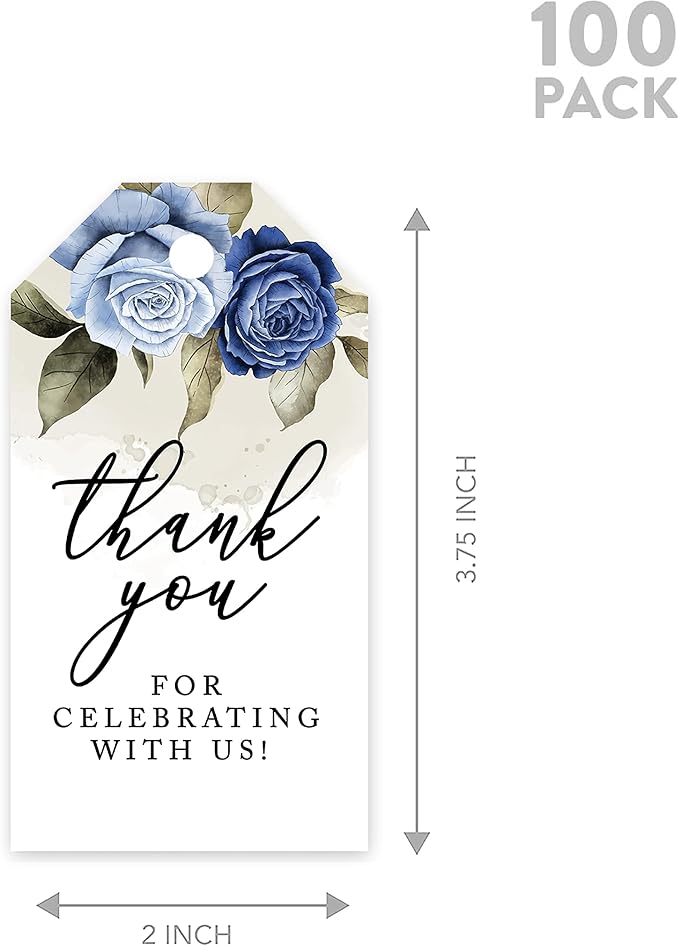 Andaz Press 100-Pack Thank You For Celebrating - Image 5