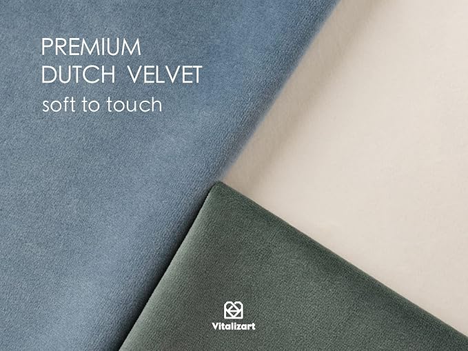 Vitalizart Velvet Ribbon Dusty Green Blue 3/8" x 15 Yd Fabric Trim 3 Rolls * 5 - Image 3