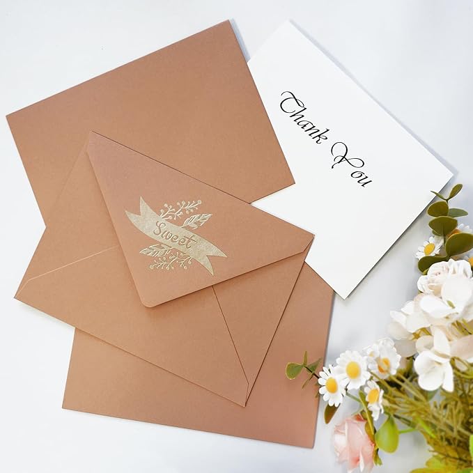 50 Pack 4x6 Envelopes Letter Size, Envelope 4.3x6.3 - Image 3