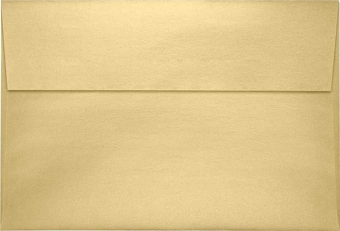 LUXPaper A10 Invitation Envelopes | Peel & Press | 6" x 9 1/2" | Blonde - Image 2