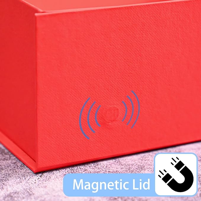 LIFELUM Christmas Gift Boxes 5 Pack 13.85 x 8.35 x 4.45 inch Christmas Gift - Image 2