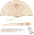 100 PCS Custom Fans Personalized Folding Fans by Unknown
