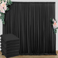 30 ft x 10 ft Wrinkle Free Black Backdrop Curtain by Outpain