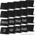 20 Pack Mini Chalkboard Signs for Food, ALOTCHE Tabletop Chalkboard Labels by ALOTCHE