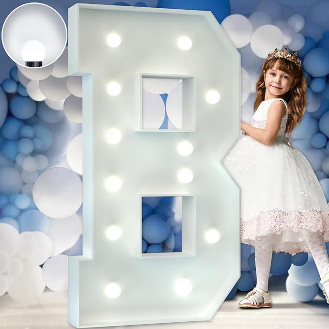 Marquee Letters 4 Feet Tall Large Light Up Letters Baby Shower Decorations by Letsmakeitimpressive