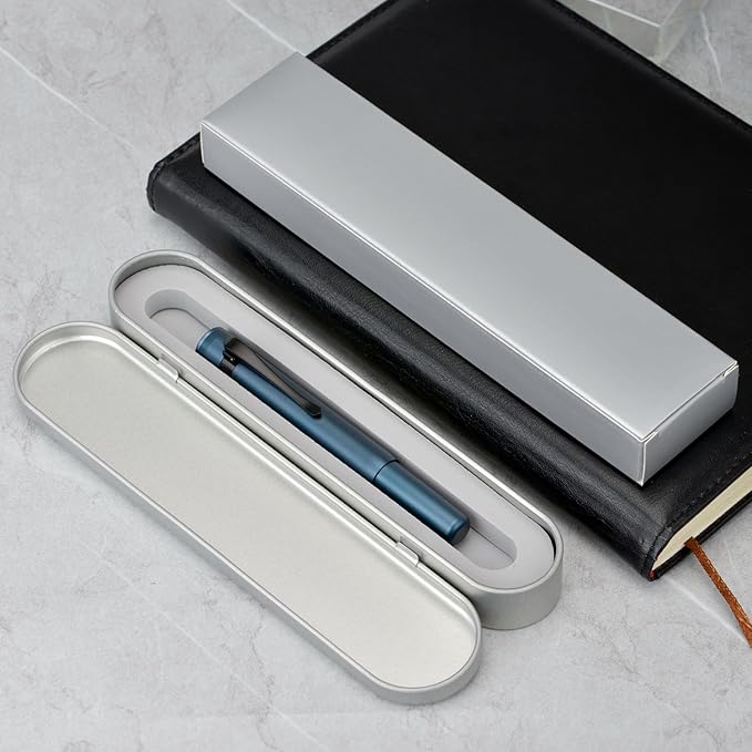 Hongdian M2 Black Forest Mini Fountain Pen, Medium Soft Nib & Sleek Shape - Image 7