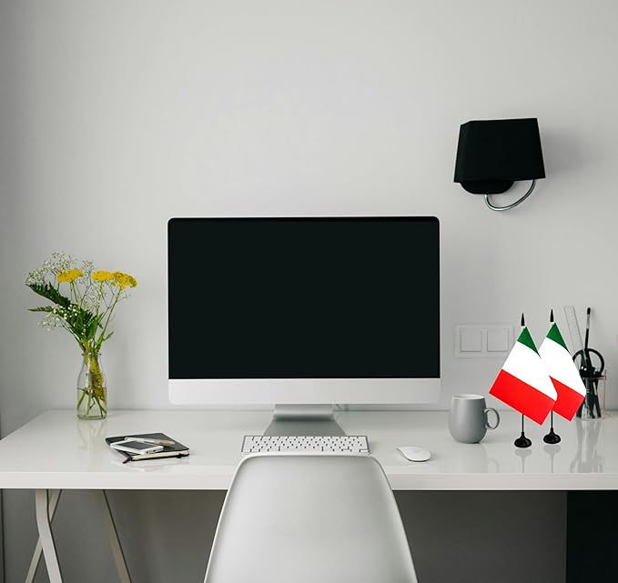 Italy Desk Flag, 12 Pack Italian Table Office Flag - Image 4
