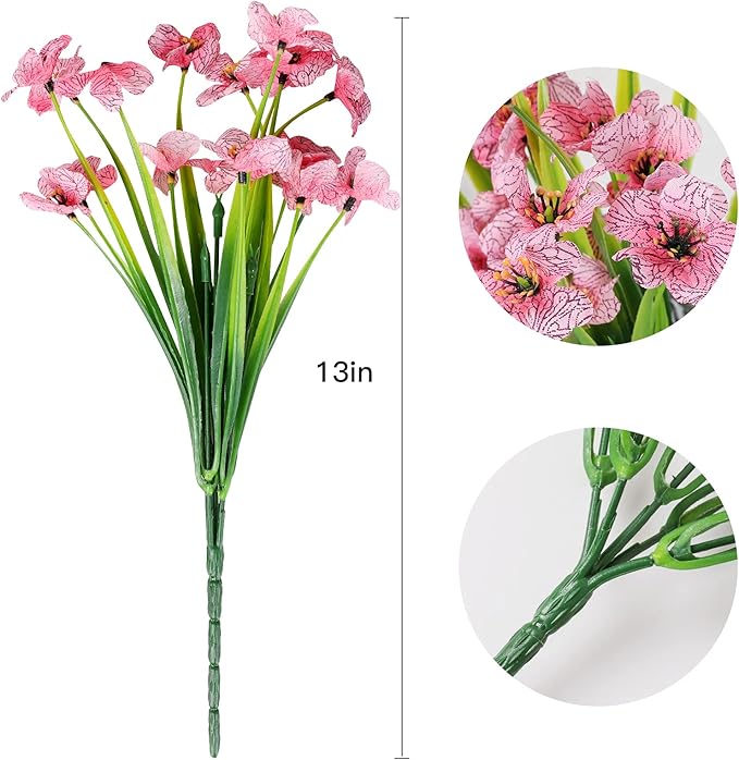 AmyHomie 20 Bundles Artificial Flowers - Image 2
