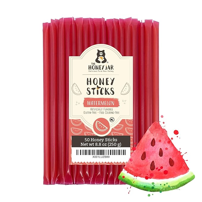 The Honey Jar Watermelon Flavored Honey Sticks by TheHoneyJar
