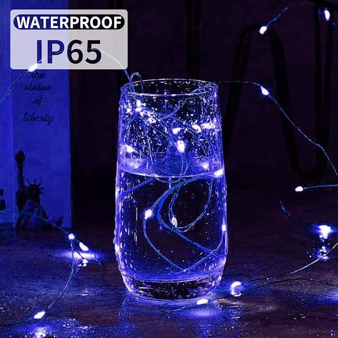 Aogist 24 Pack Fairy Lights 3 Modes 7ft 20 LED Waterproof, Battery Operated - Image 3