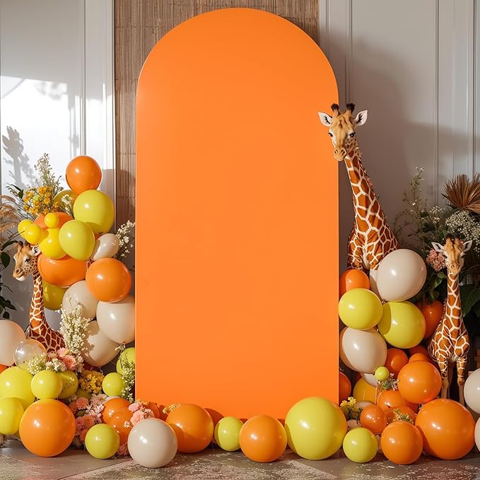 6FT Orange Arch Backdrop Cover - Image 6