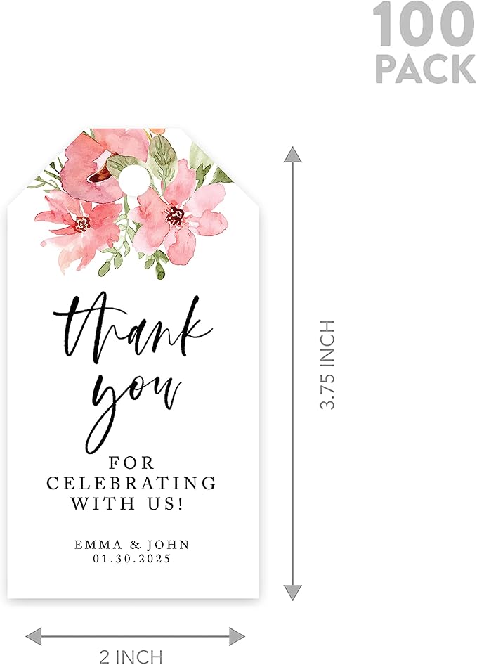 Andaz Press 100-Pack Personalized Thank You - Image 5