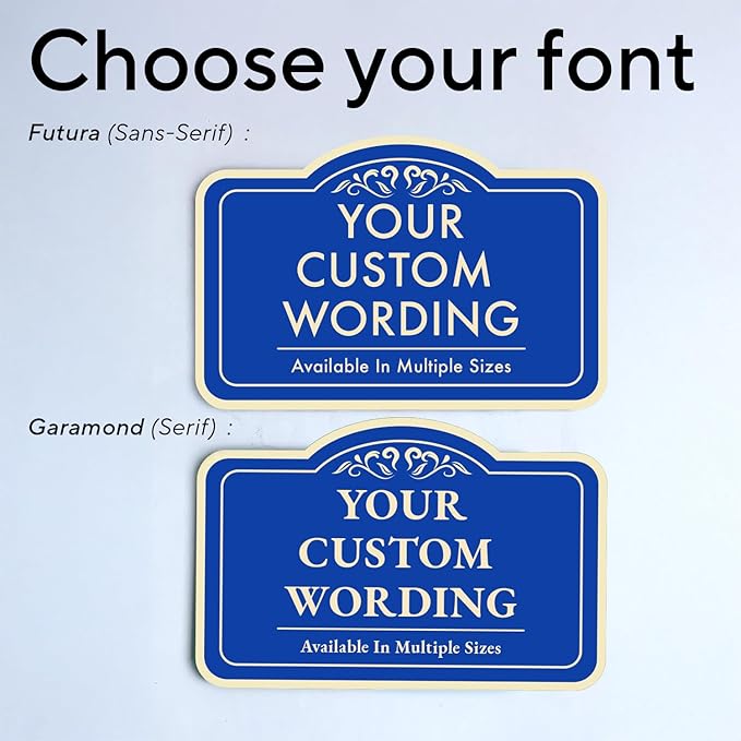 Custom Personalized Metal Aluminum Driveway Signs, Waterproof Made In USA - Image 9