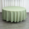 Efavormart Round Tablecloth, 108 Inch Stain & Wrinkle Resistant Washable Table by efavormart
