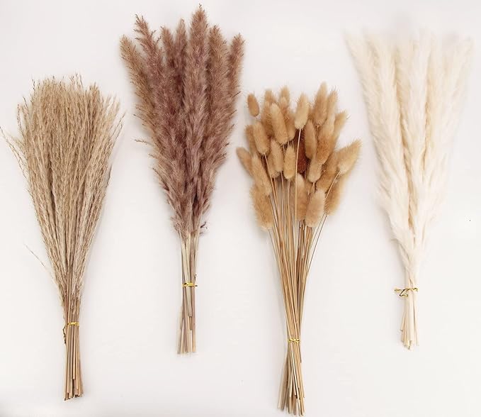 Natural Dried Pampas Grass Decor, Reed Grass Bouquet - Image 7