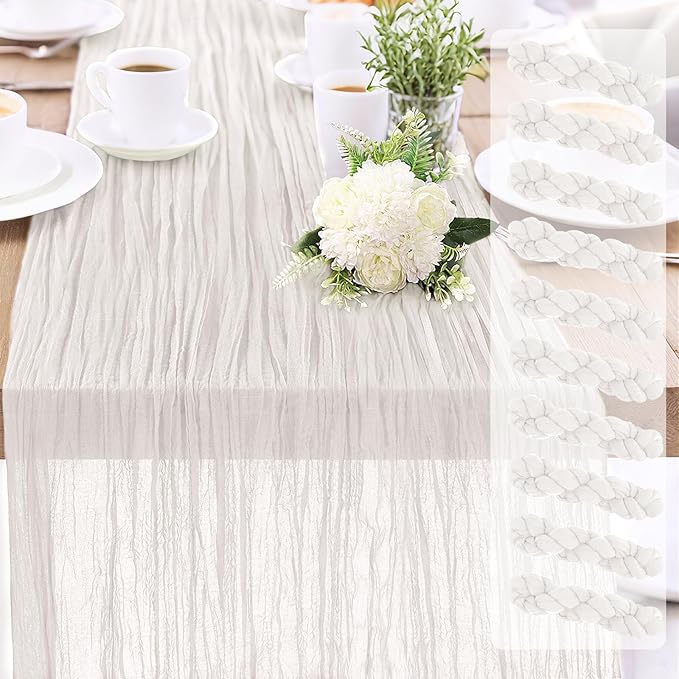 Cheesecloth Table Runner 10FT by Unknown