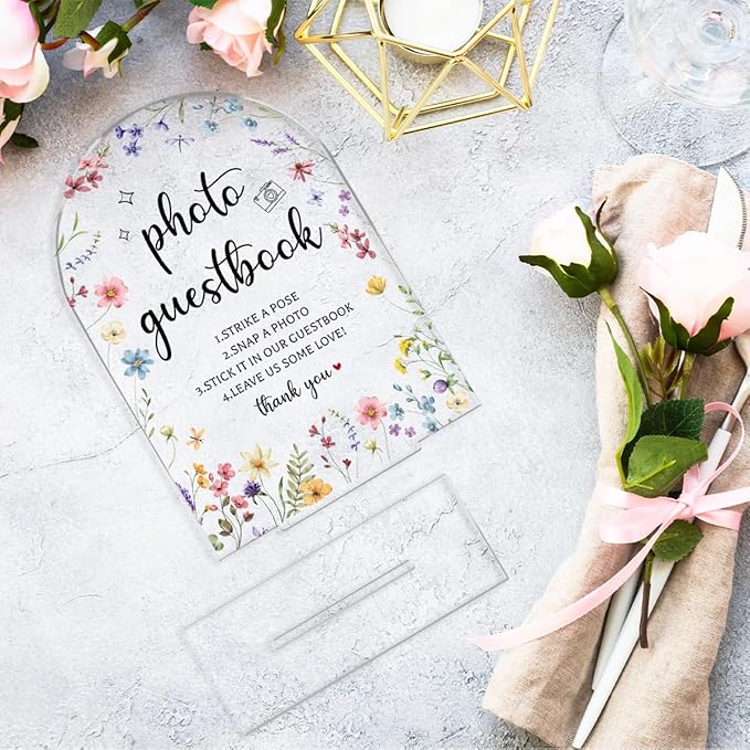 Wedding Sign Decor, Photo Guest Book Sign, Wedding Sign - Image 6