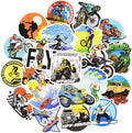 QTL Sport Stickers for Teens Kids Sport Stickers for Water Bottle Skateboard by QTL
