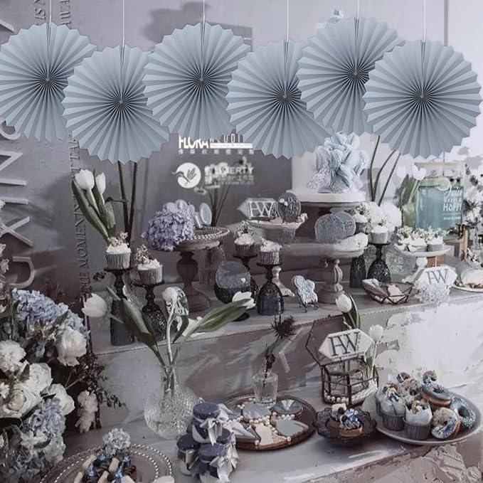 Gray Party Decorations, Wedding Decorations - Image 4