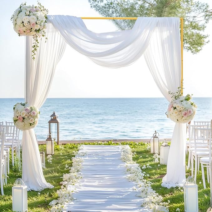 Backdrop Stand, 6.6FT x 6.6FT Backdrop Stand Heavy Duty, Birthday Party - Image 7