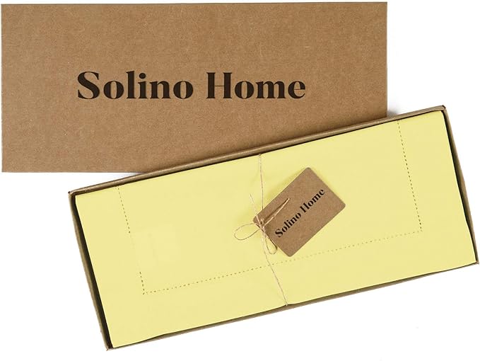 Solino Home Yellow Table Runner 48 Inches - Image 6