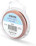 Artistic Wire, 22 Gauge Tarnish Resistant Colored Copper Craft Wire, 15 yd by Unknown