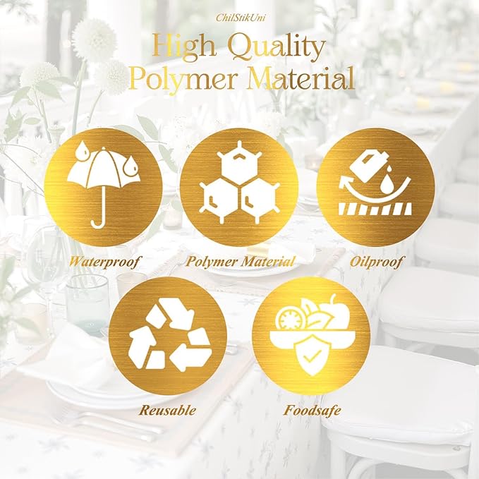 Polymer Material Reusable Napkin Band, Glue-Free Tear-Proof Water Resistant - Image 4