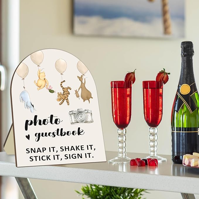 Winnie Wedding Photo Guestbook Sign - Image 4
