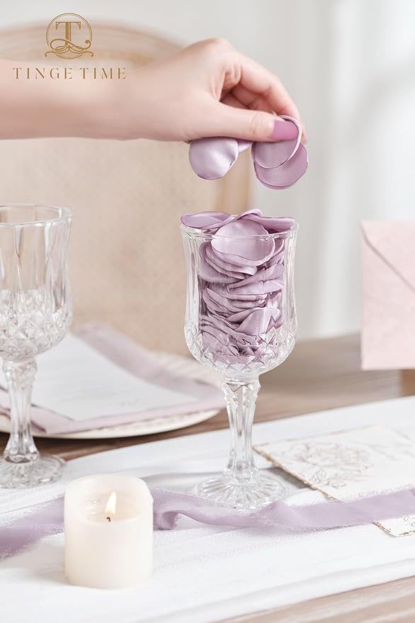 TINGE TIME 200pcs Silk Flower Petals - Image 4