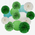 White Green Party Decoration by HongTongTong
