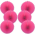 Red Graduation Party Decor, Girls Party Decorations, Party Supplies Party Fans by BARTHEW