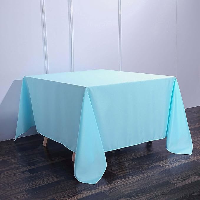 Efavormart 90" Square Polyester Table Overlay - Image 9