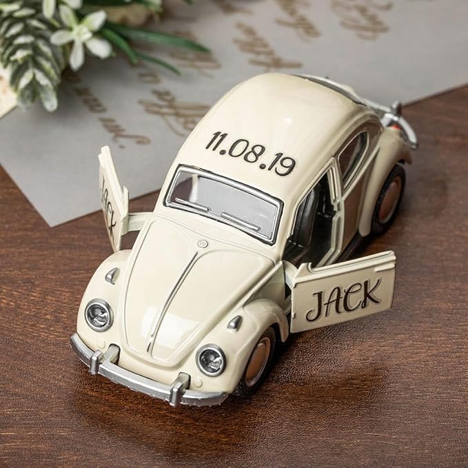 callie Personalized Wedding Decor, Custom Cute Wedding Car Model - Image 2