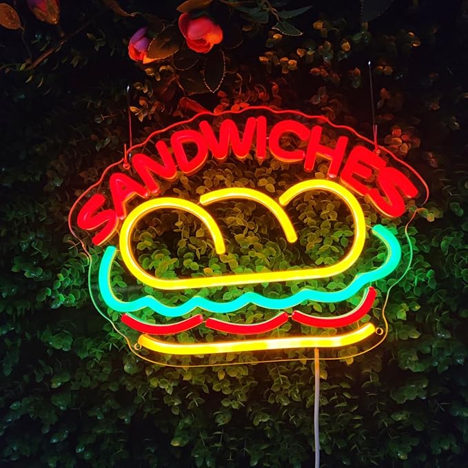 Sandwiches Neon Sign Sandwich Sign Food Neon Signs - Image 7