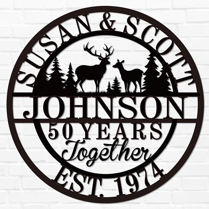 Personalized Christmas Gifts 2025, Custom 50th/40th/60th/70th/30th/1-99 Years by HZYCYYFC