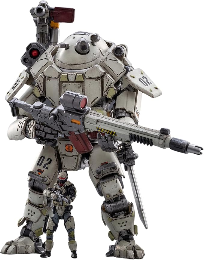 JOYTOY 1/25 Action Figures Iron Wrecker 02 Tactical Mecha Anime Figure - Image 3
