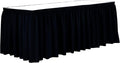 Ultimate Textile Pleat Polyester Fabric Table Skirt by UltimateTextile