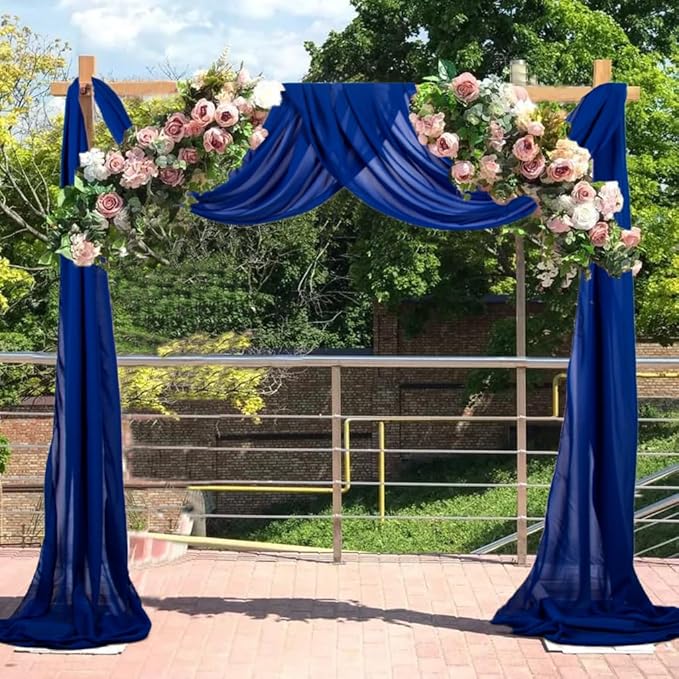 Wedding Arch Draping Fabric 20Ft by CHHEART