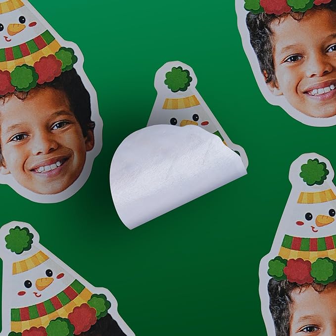 callie Personalized Christmas Stickers - Image 2