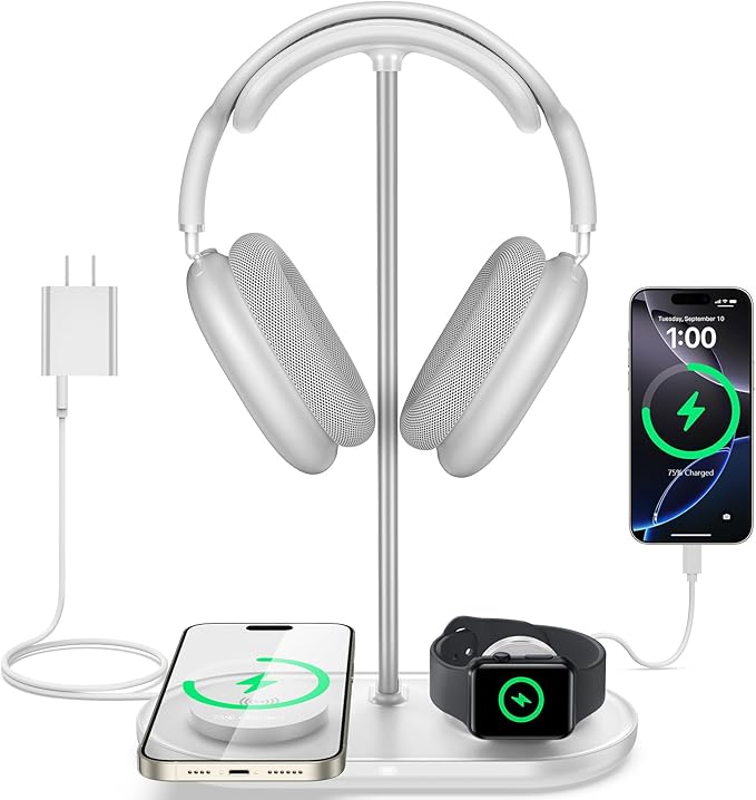 TopMade 5 in 1 Headphone Stand for Desk by TopmadeProduct-Ordernow