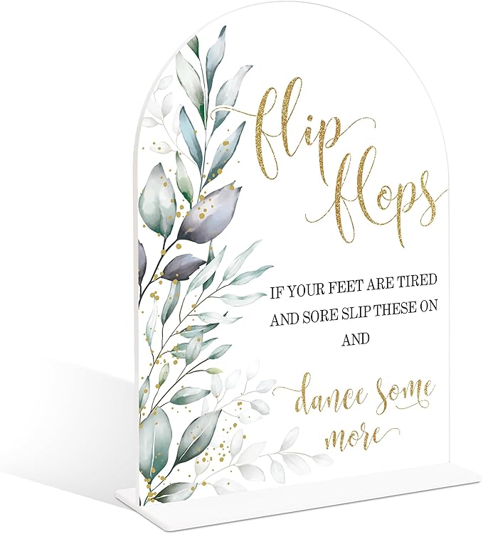 Acrylic Wedding Signs, Wedding Reception Signage, Bridal Shower Table Decor by Unknown