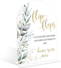 Acrylic Wedding Signs, Wedding Reception Signage, Bridal Shower Table Decor by Unknown