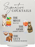 Pet Signature Drink Wedding Signs by Elation+Factory+Co.
