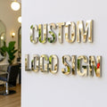 Custom Led Sign Business Logo Lights Signage Letters Backlit by Handmadetneonsign