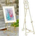 Metal Large Free Standing Adjustable Display Stand Scroll Easel by XAONIEN