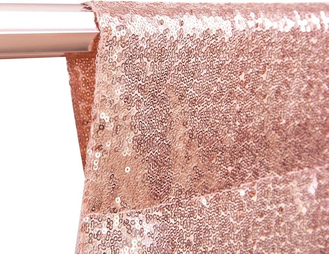 SquarePie Sequin Backdrop Non-Transparent Background Sparkly Curtain - Image 6