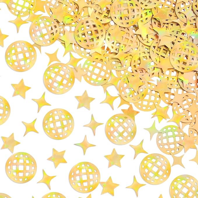 xo, Fetti Gold Disco Foil Confetti by xoFetti