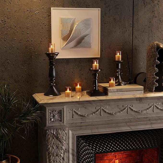 12Pack Flickering Flameless LED Candles - Image 7