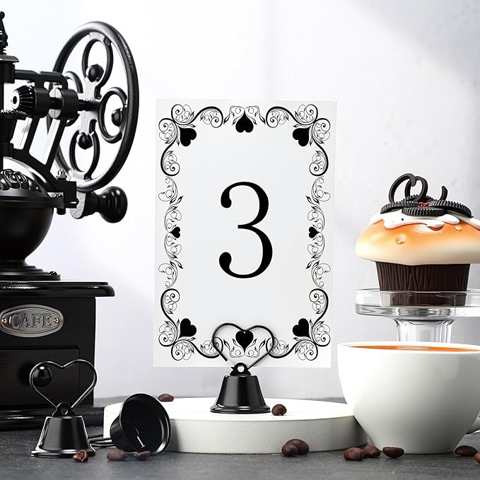 24 Pcs Table Number Holders Place Card Holders - Image 3
