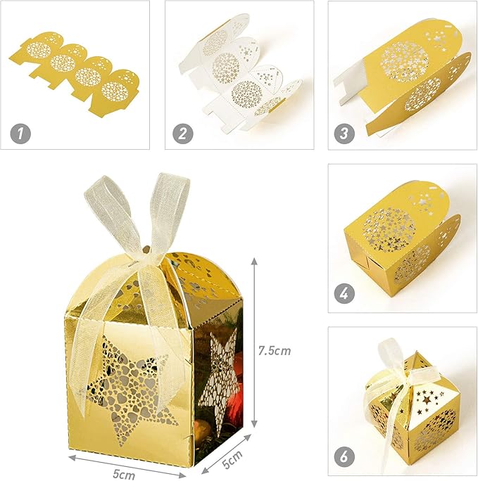 Naler 40pcs Mini Christmas Gift Boxes - Image 2